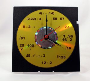 Math Equation Clock