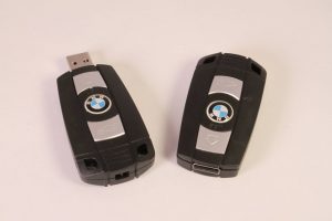 16GB BMW USB Flash Drive in the style of a Car Key!