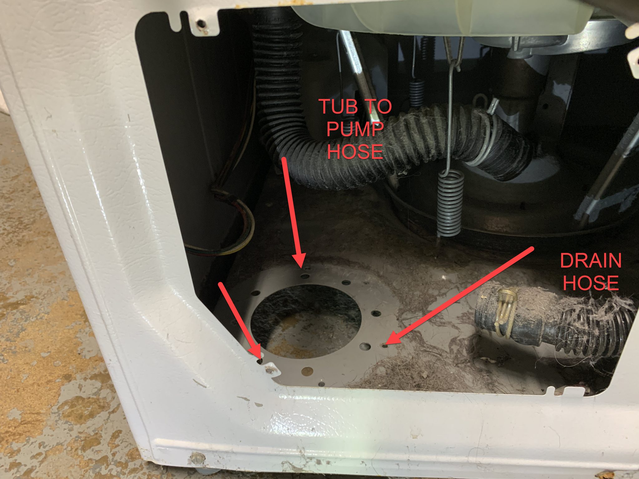 Leaky Washing Machine? Check the Pump! Replacing Maytag 356780 Drain