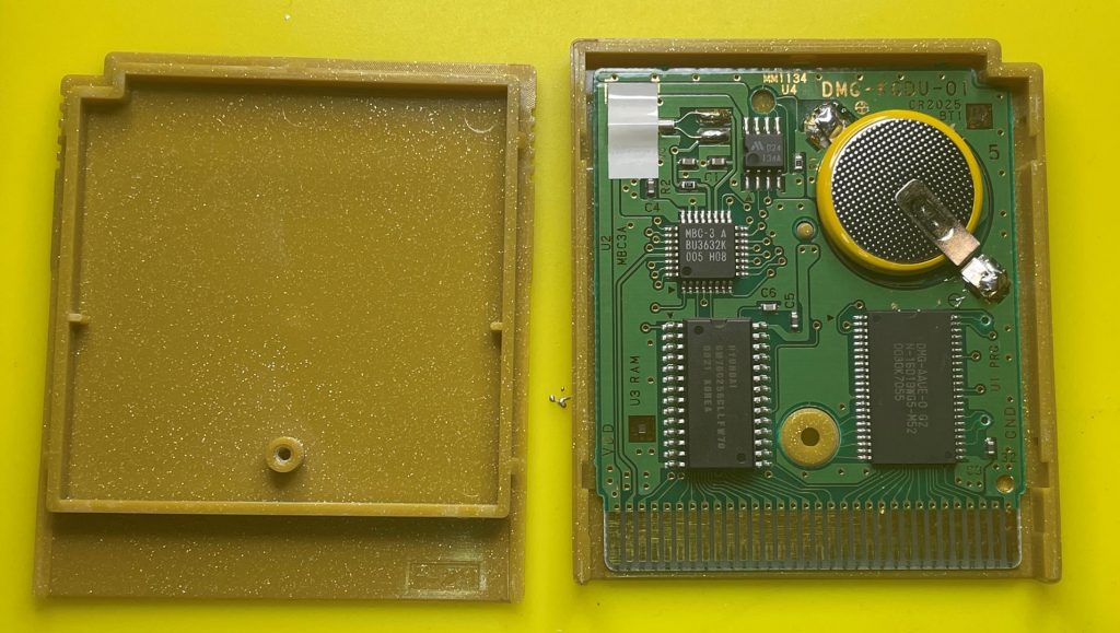 Replacing The Save Battery Game Boy Color